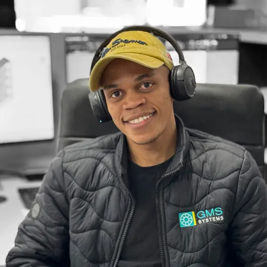 Aphiwe Majuqulana, Junior Engineer at GMS Systems